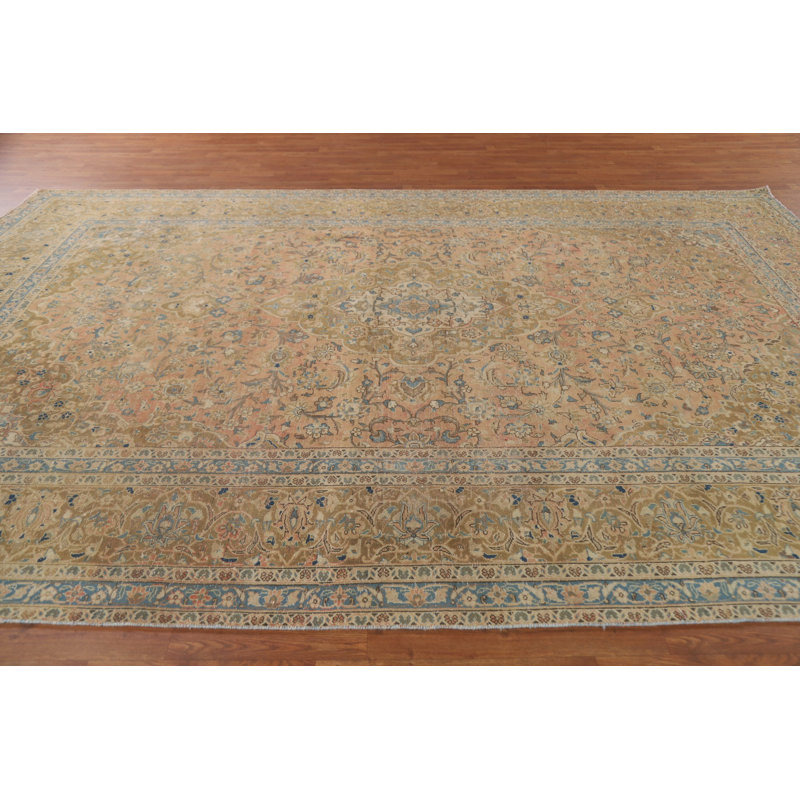 Tapis en laine vieillie 8 x 12