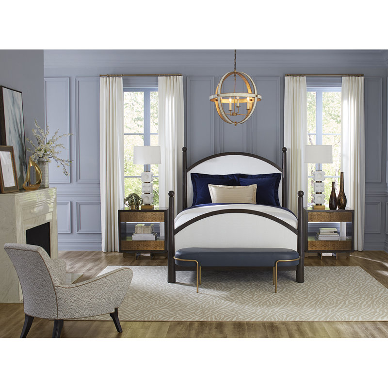 Benedict 2 - Drawer Solid Wood Nightstand