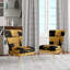 Crossing Paths II - Chaise d'appoint rembourrée moderne-8935144