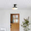 Plafonnier semi-encastré 1 lumière 14 po-1069275282