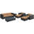 Modway Venice Outdoor Rattan Cushions 8-piece Set-1762581617-1762581626