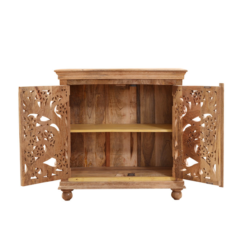 Alizander 90cm Solid Wood Sideboard
