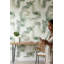Papier peint abstrait ondulé Shades Of Green