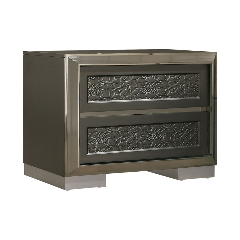Nightstand, Dark Gray