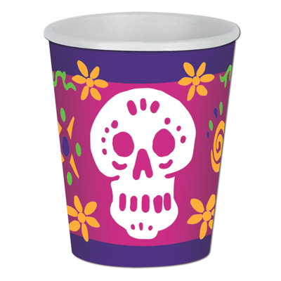 Tasse à jeter à la fête du papier mort