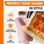 Porte-casseroles en silicone Cheer Collection, paquet de 2 poignées nervurées et doublure en coton-119014510