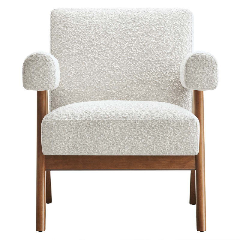 Modway Lyra 27.5'' Wide Armchair, Ivory