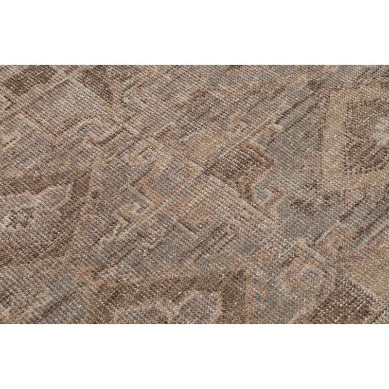 Hand Knotted Wool Zaynab Rug, Rectangle 5' x 8'
