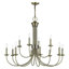Grand lustre 2 niveaux 12 lumières bronze-2138923546-2138923547