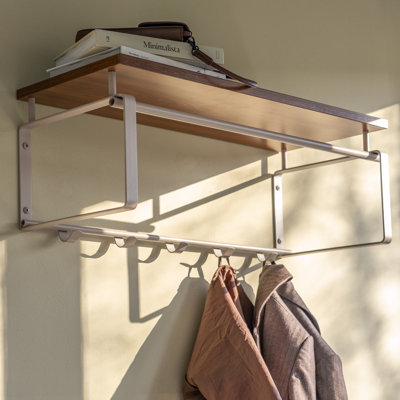 Wall 5 - Hook Wall Mounted Coat Rack