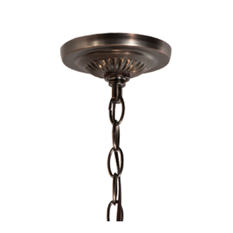 Luminaire suspendu brun à 2 lumières Jerrod