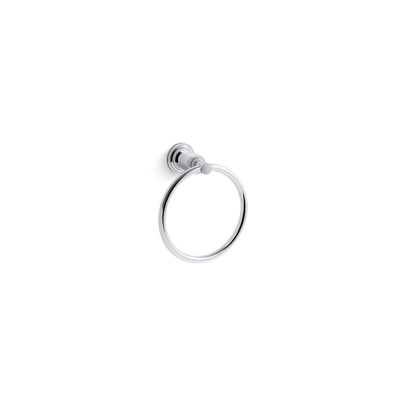 Central Park West™ Towel Ring, Chrome