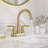 Bathroom Sink Faucet 3Hole 2Handle 4in Centerset Vanity Mixer with Pop Up Drain