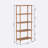 Soho 4 Shelf Bookcase, Solid Wood Open Bookshelf for Living Room, Bedroom and Office-2024829949
