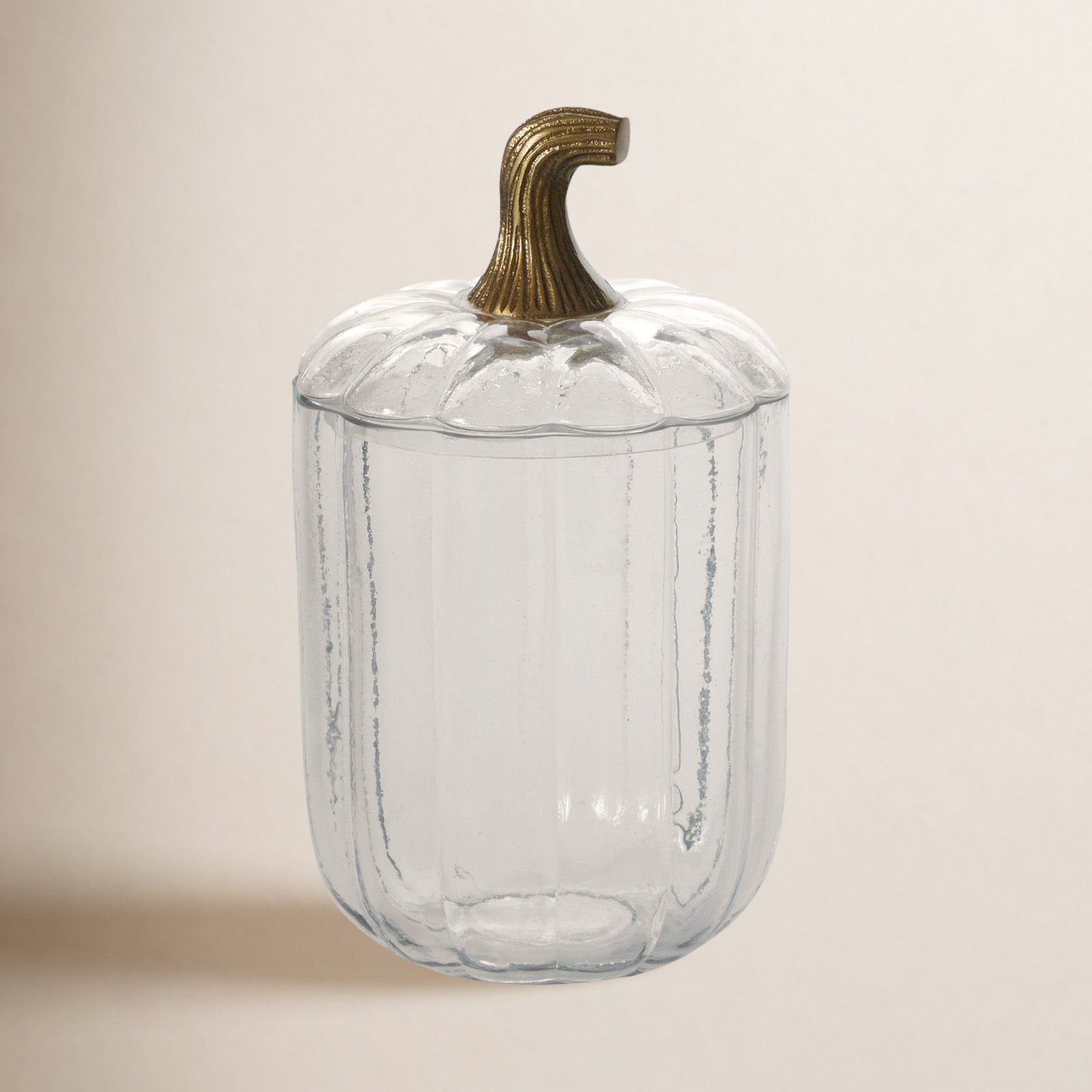 Small Translucent Pumpkin Terrarium