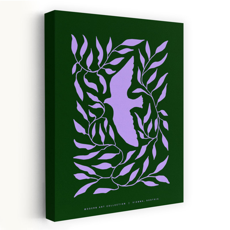 Floralmodernartno01 by Treechild - Wrapped Canvas Print, 60.96 cm H x 40.64 cm W