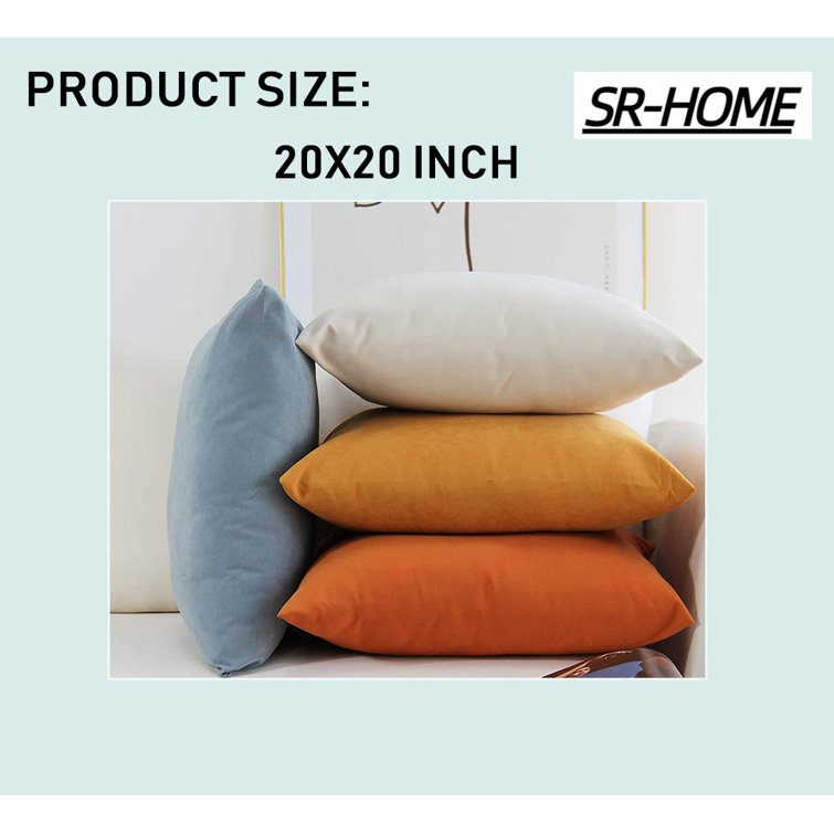 SR-HOME Polyester Pillow Cover