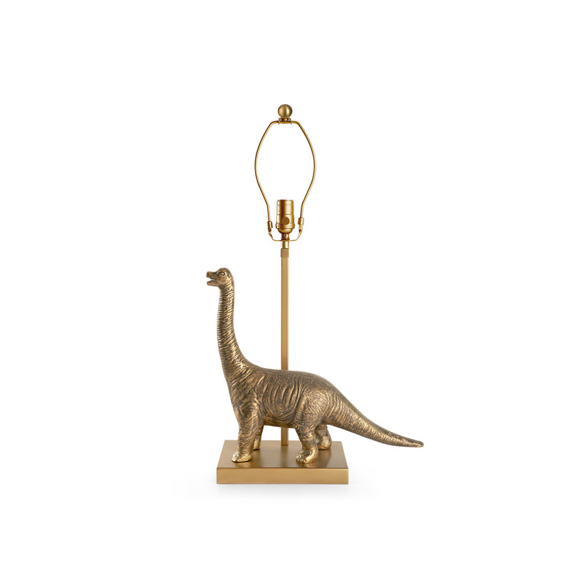 Bruno Table Lamp, Antique Brass, Gold