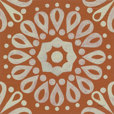 " Terra Cotta Tile III " by Kathrine Lovell Painting Print