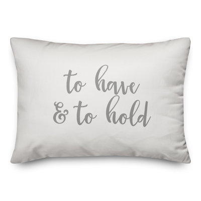  Coussin «To Have And To Hold»
