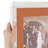 Wood Matte Picture Frame with Mat-70814669