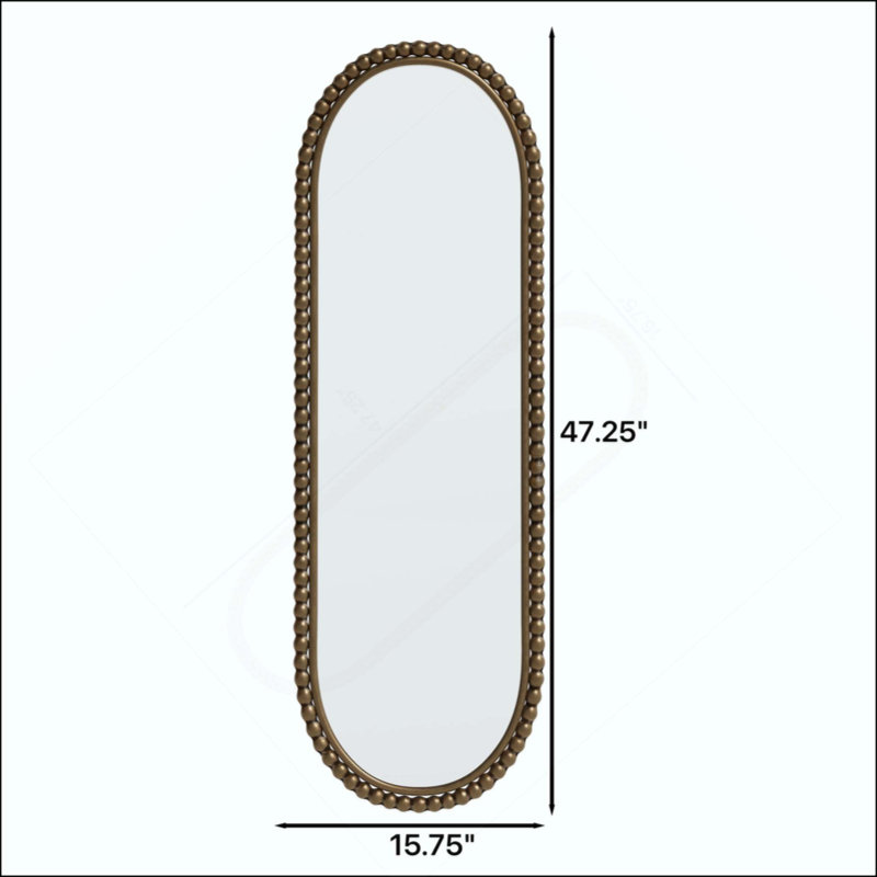 Miroir rétro Iron Art
