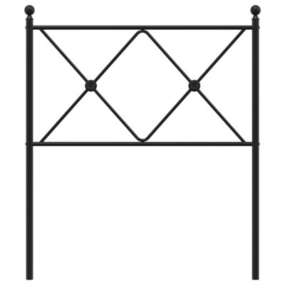 Metro Lane Metal Replace Headboard White 90Cm