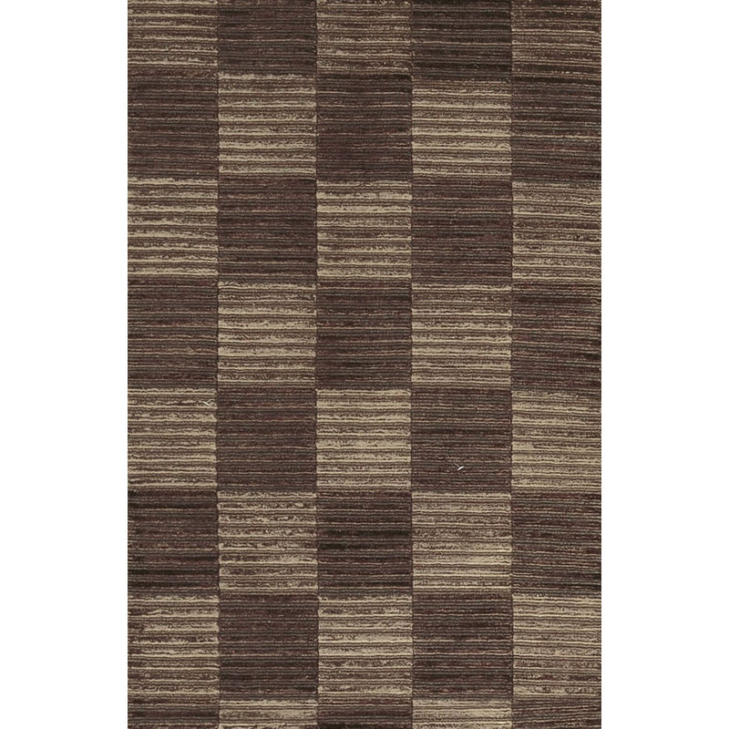 Hand-Knotted High-Quality Black Runner