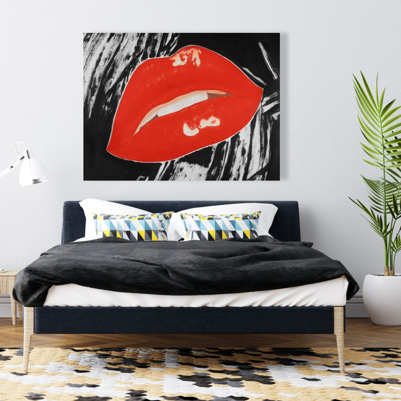 Art sur toile Kissable