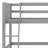 Kaman Solid Wood Twin Size Loft Bed With Ladder-1695687730