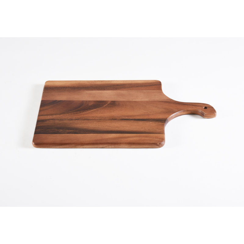 Panneau carré en bois d'acacia Kalmar Home avec poignée - 14 po