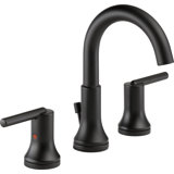 Trinsic Widespread Bathroom Faucet 3 Hole, 2-handle Bathroom Sink Faucet with Drain Assembly
