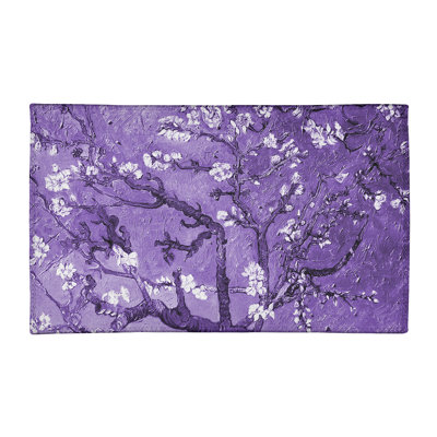 Chenille Floral Indoor Rug