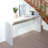 Washed White Console Table, 59In Entryway Table, Curved Waterfall-Style Table,Console Table With Wood Beads,Entrance Table For Entryway, Hallway, Living Room, Foyer, Corridor, Office-164260355