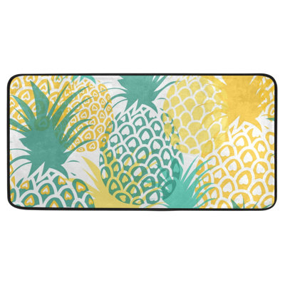 Blouin Animal Print Polyester Kitchen Mat