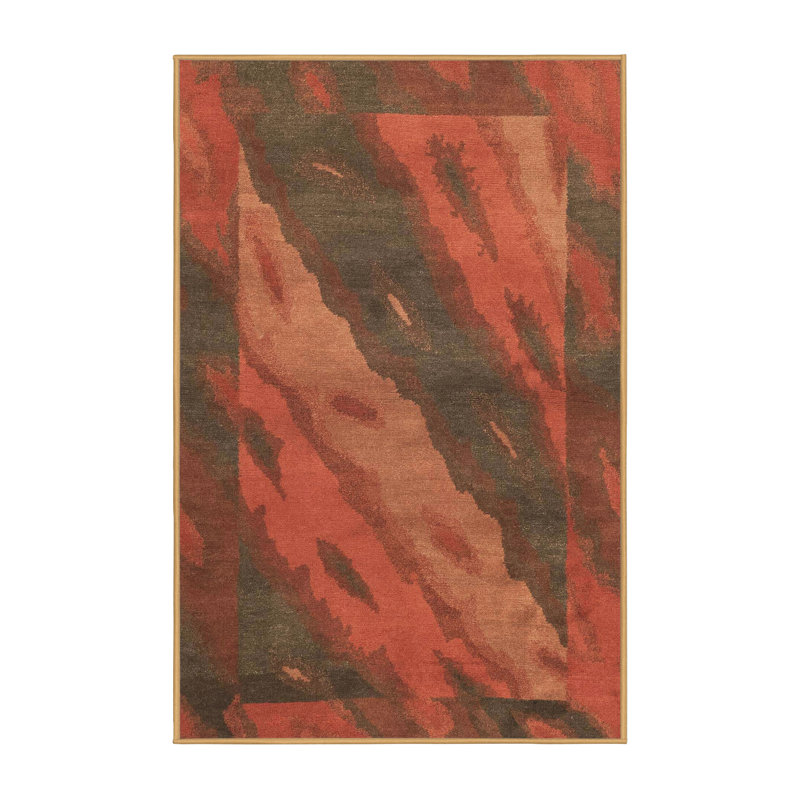 Abstract Indoor Rug, Runner 2' x 5'