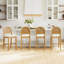 Bohemian Solid Wood Counter Stool-2086100297-2085650476