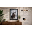 Wolf In Winter Modern - Print-1461637406-1461637405
