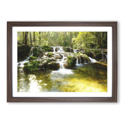 Forest Stream Vol.2 - Framed Print