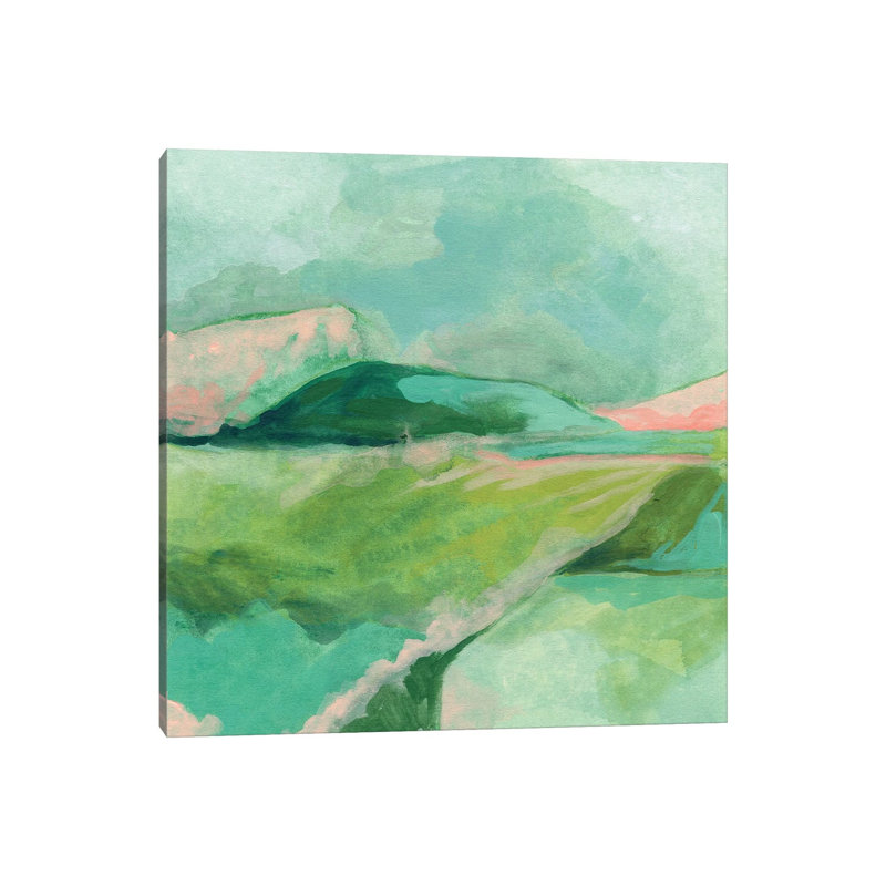 Mint Valley I 1 Piece Wrapped Canvas Wall Art, 66.04 cm H x 66.04 cm W x 1.91 cm D