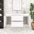 48'' Wall-Mounted Single Bathroom Vanity With Integrated Resin Top-1693553483