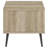 Balboa Distressed Pine Square Engineered Wood Side End Table