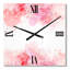 Horloge murale fleurs abstraites II-449012957