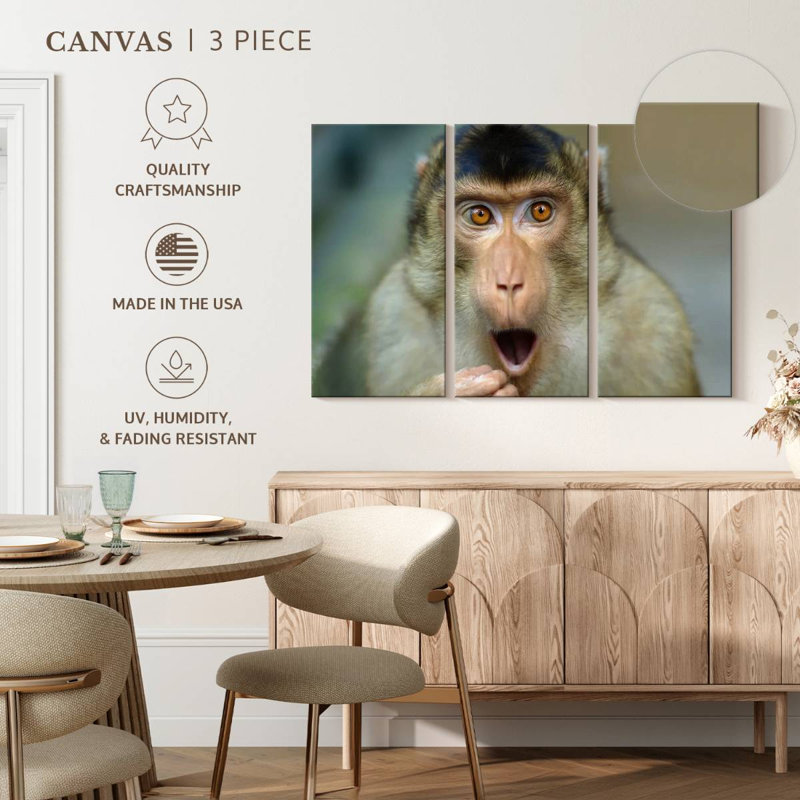 Brampt Monkey I, 32" H x 50" W