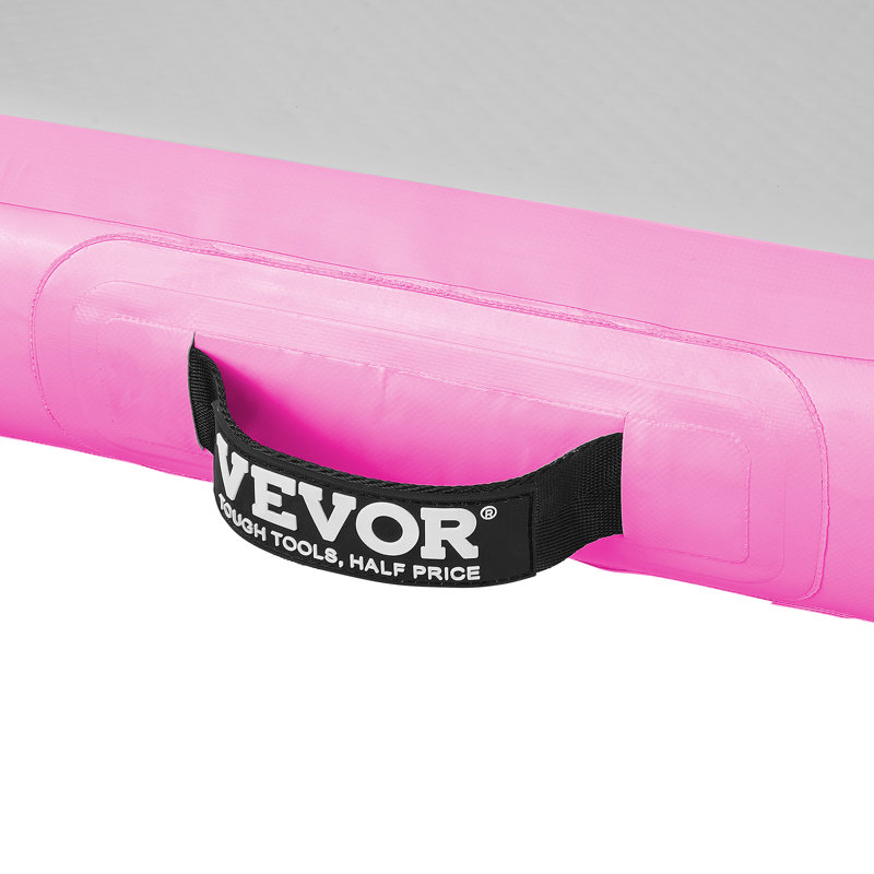 Matelas gonflables d'entraînement à la piste, Rose