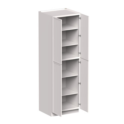 Armoire garde-manger grande l 30 po x P 27 po x H 96 po prête à assembler Casainc