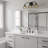 Whitecap 3-Light Mottled Cocoa Vanity Light
