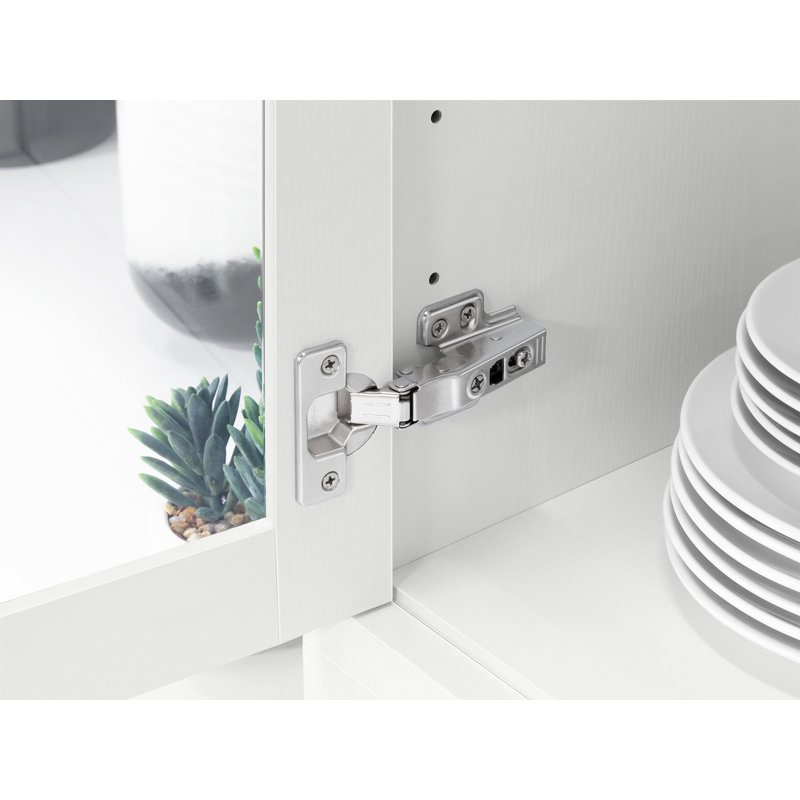 Home Bar Wall Mounted Display Stand, White
