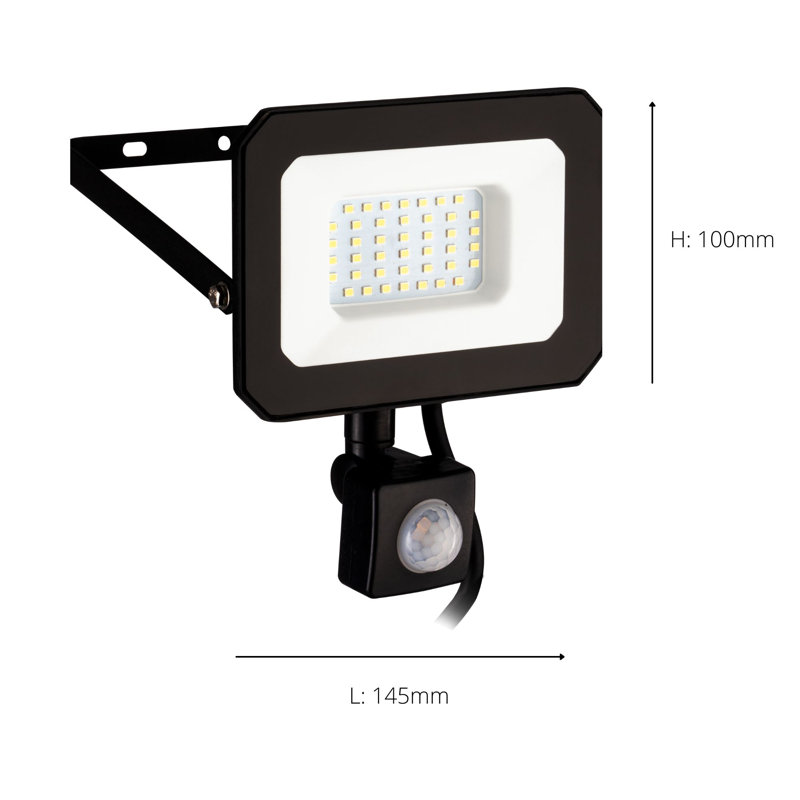 Cashius Outdoor Security Flood Light with Motion Sensor