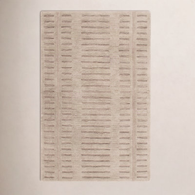 Finlea Machine Washable Hand-Tufted Striped Rug